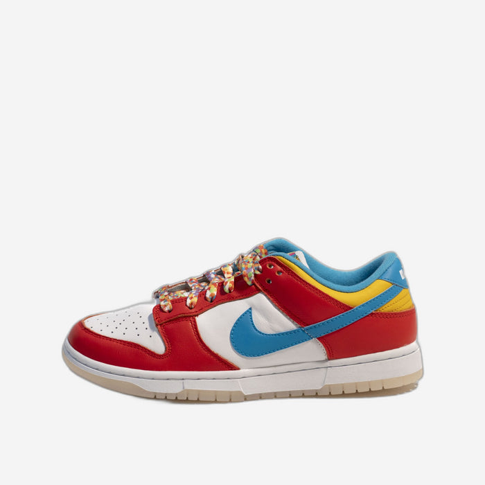 Nike Dunk Low LeBron James x Fruity Pebbles rot blau orange