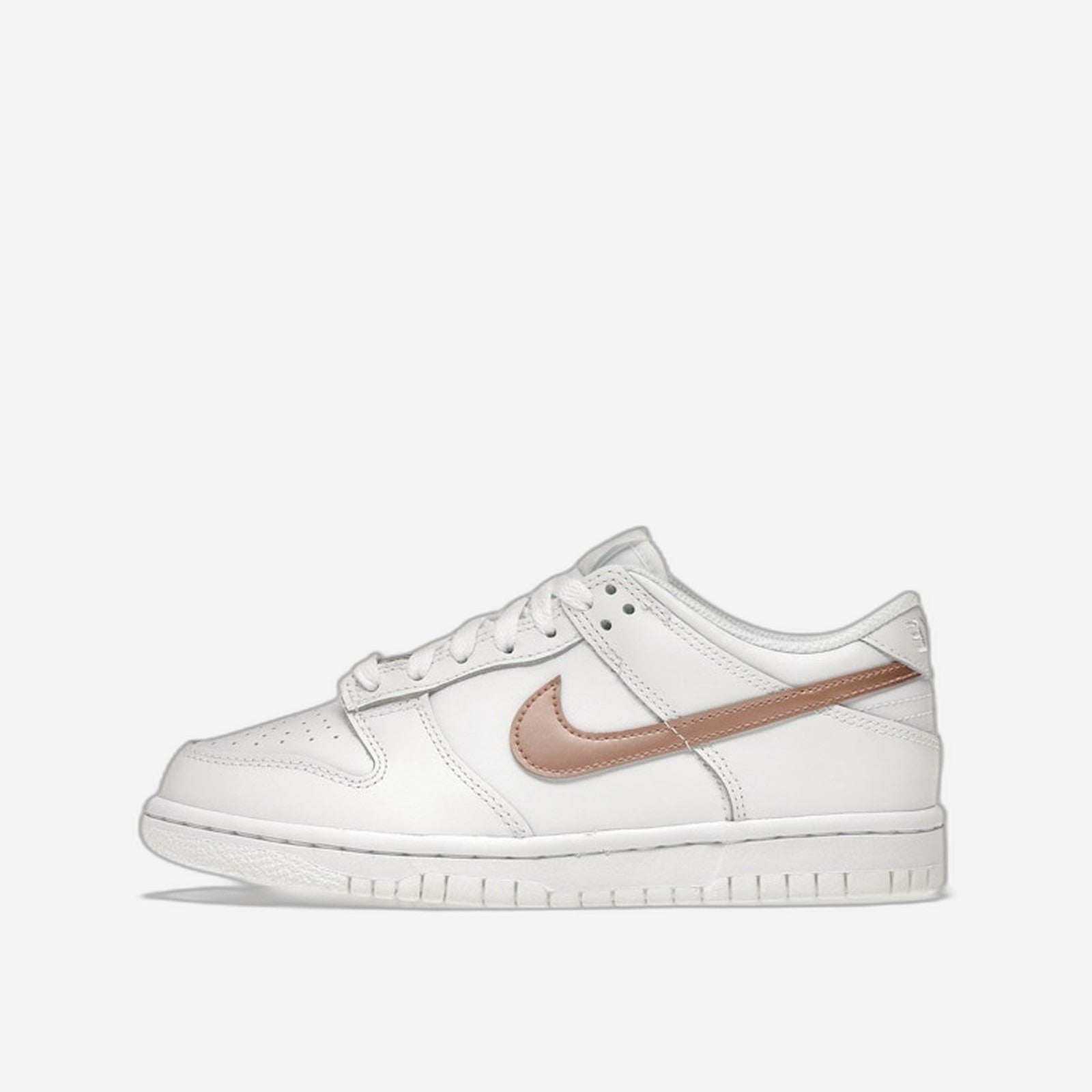 Nike Dunk Low White Metallic Red Bronze