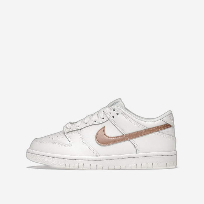 Nike Dunk Low White Metallic Red Bronze