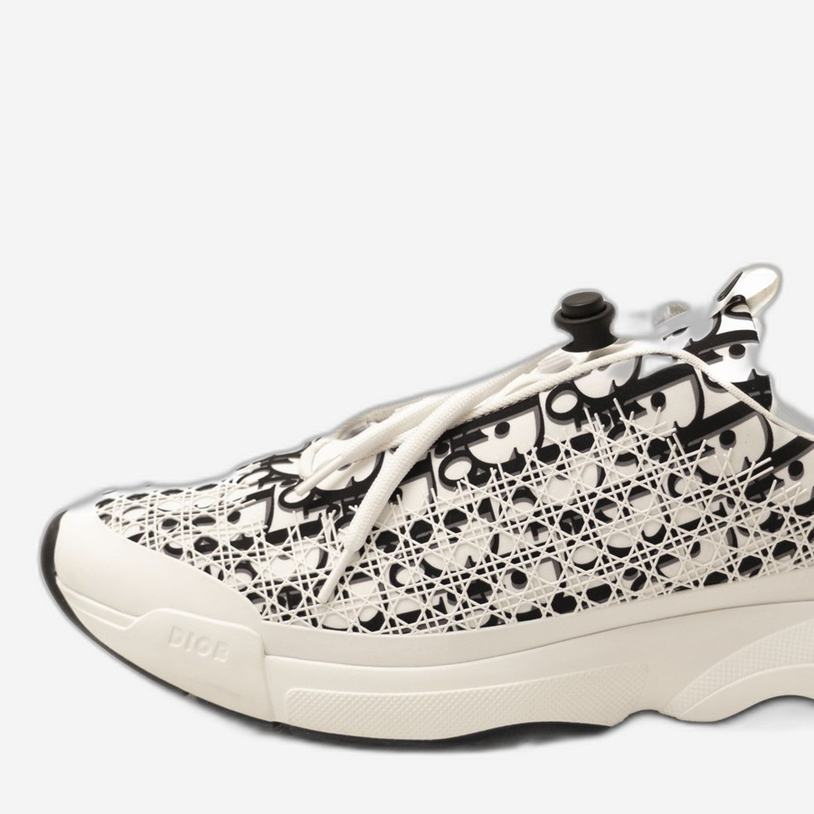 Dior B24 White Black Oblique Cannage – Detail