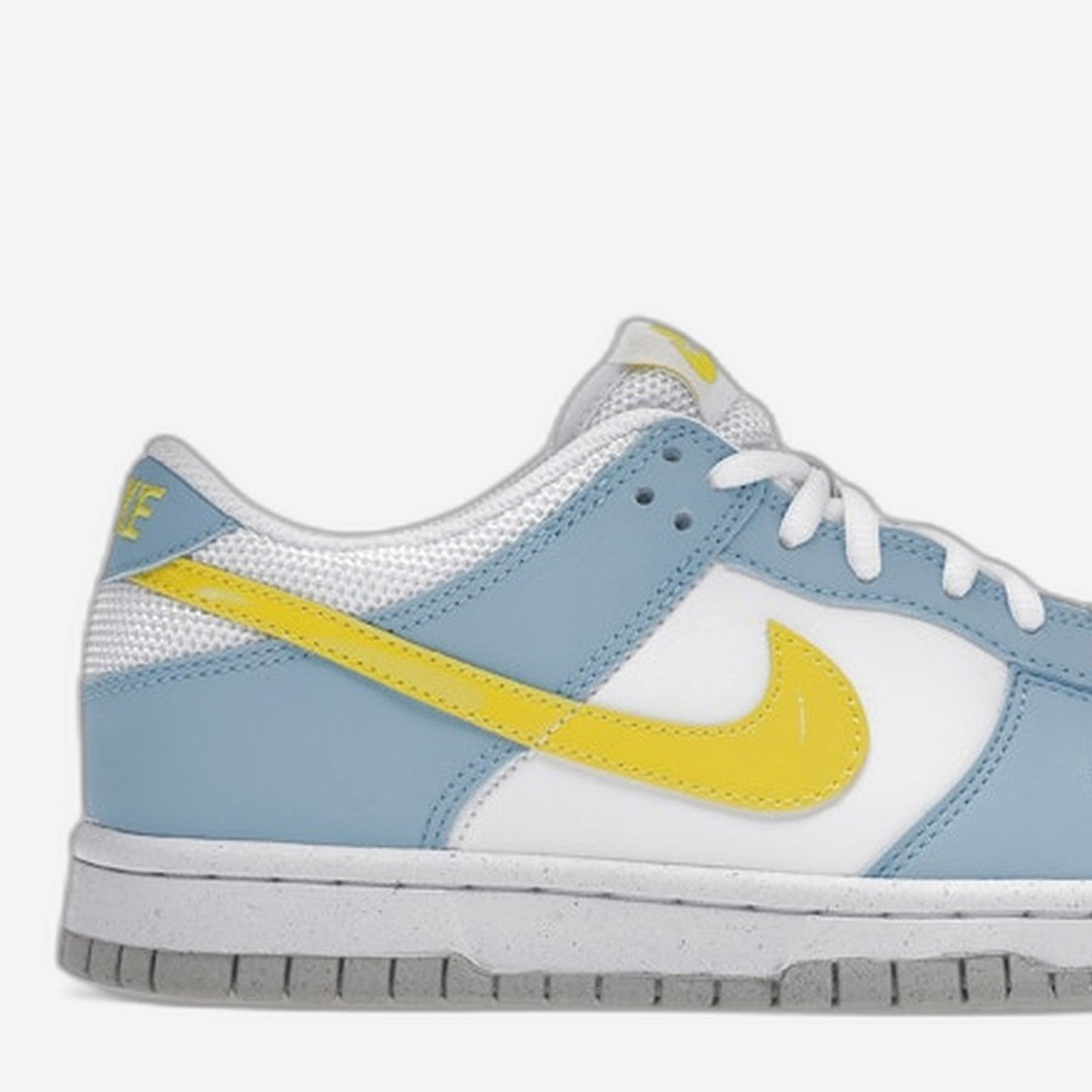 Nike Dunk Low Homer Simpson Blue Chill Yellow Strike – Detail