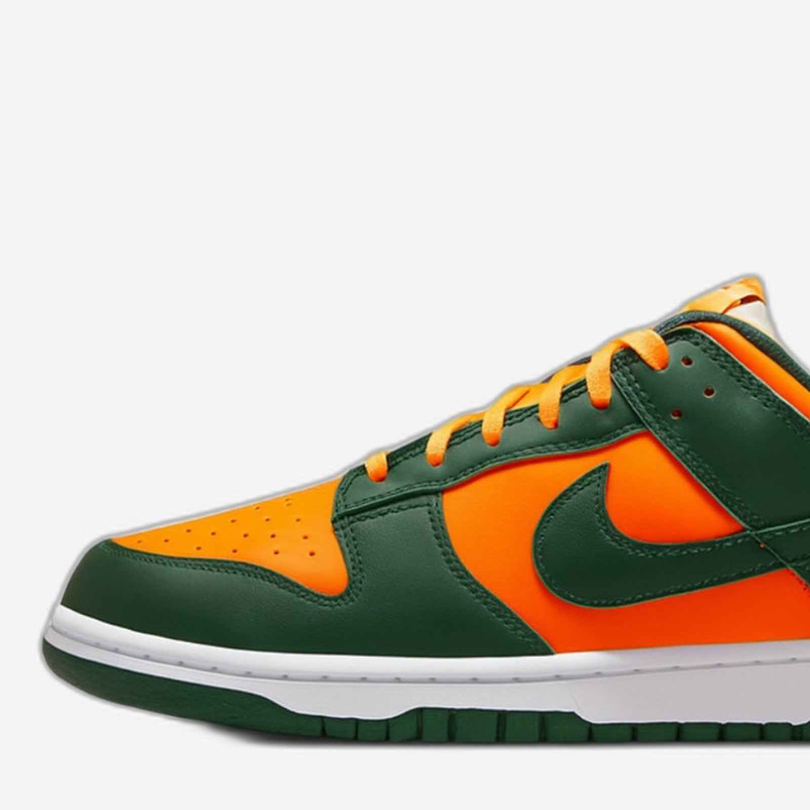 Nike Dunk Low Miami Hurricanes – Detail