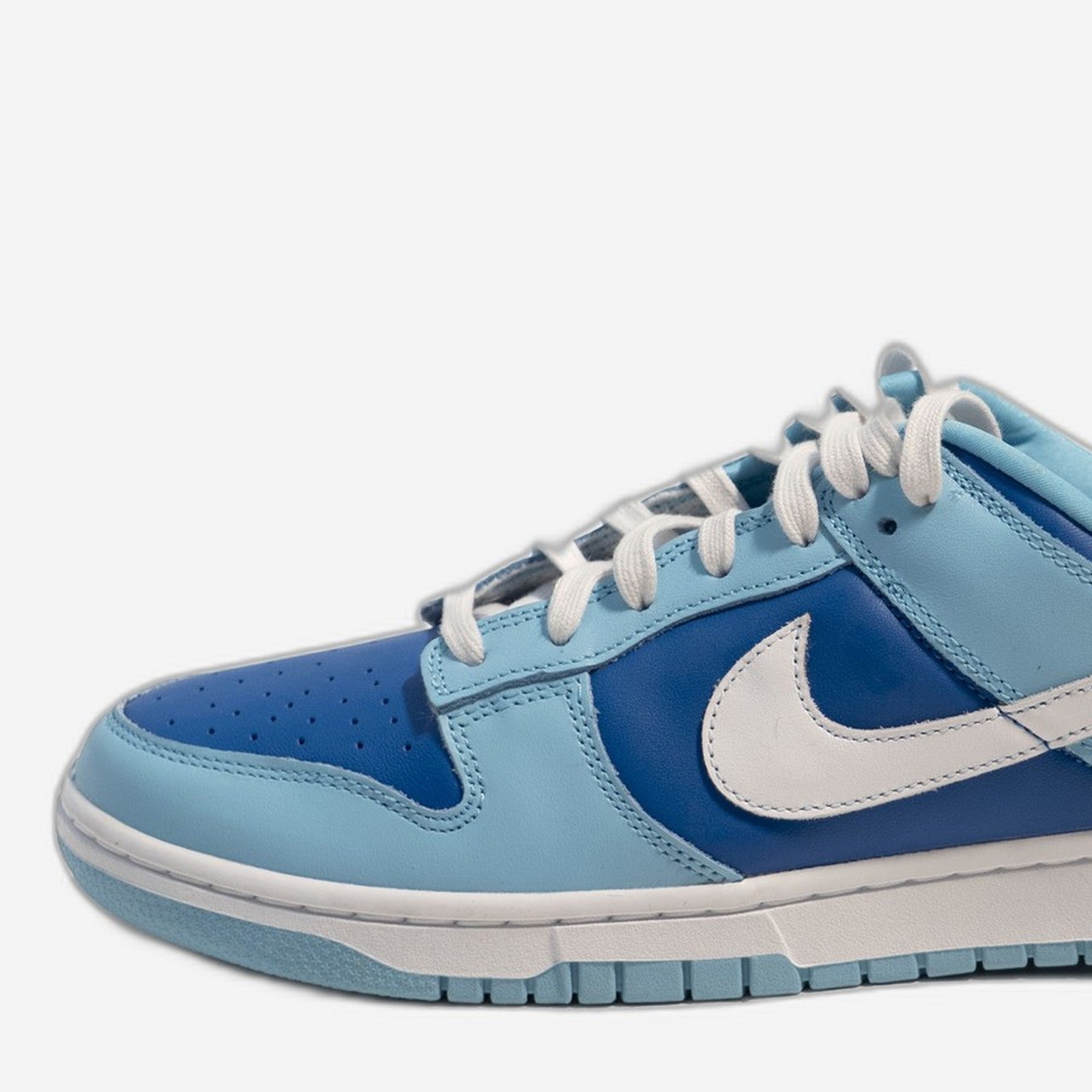 Nike Dunk Low Retro Argon Blue Flash white – Detail