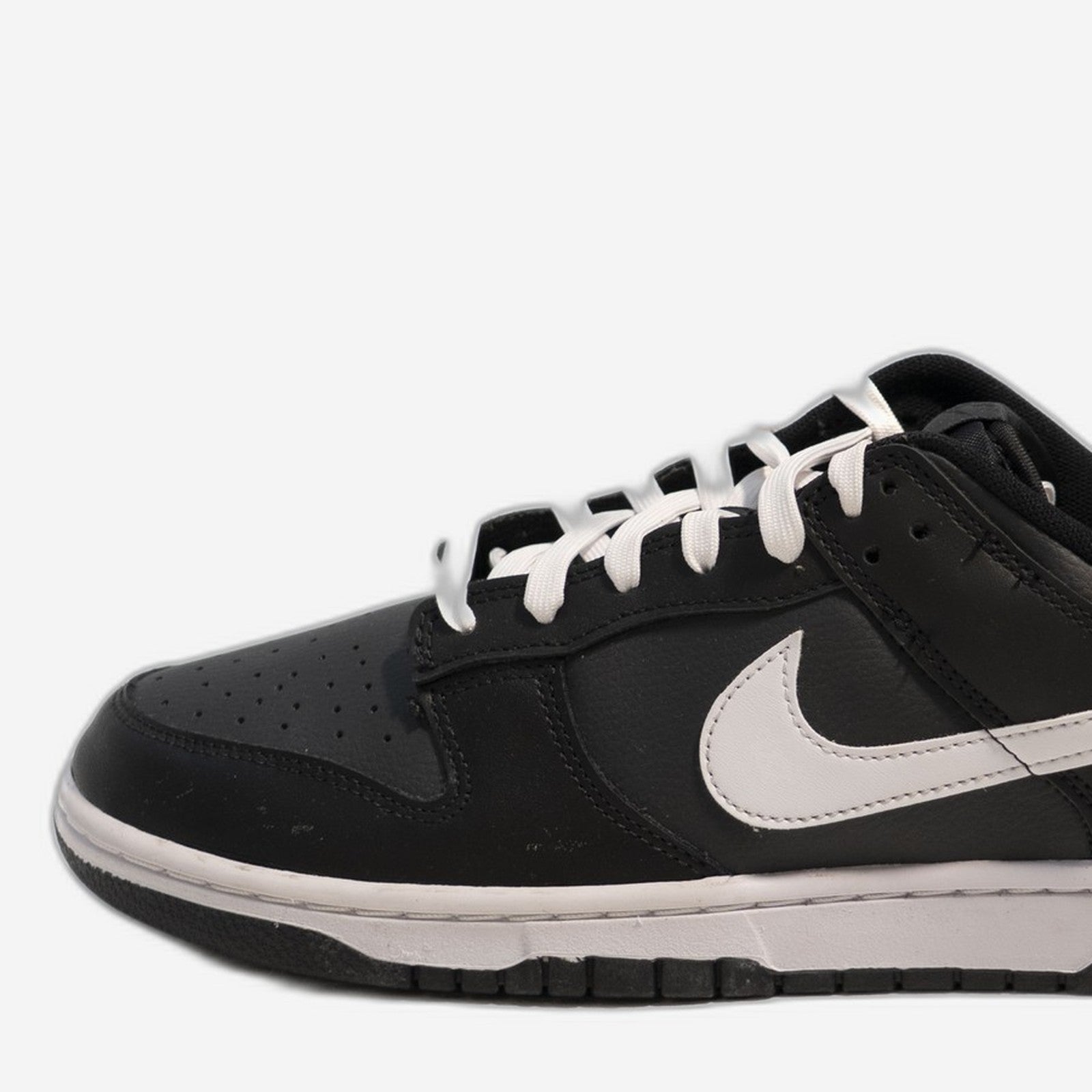 Nike Dunk Low Retro Black / White-off – Detail