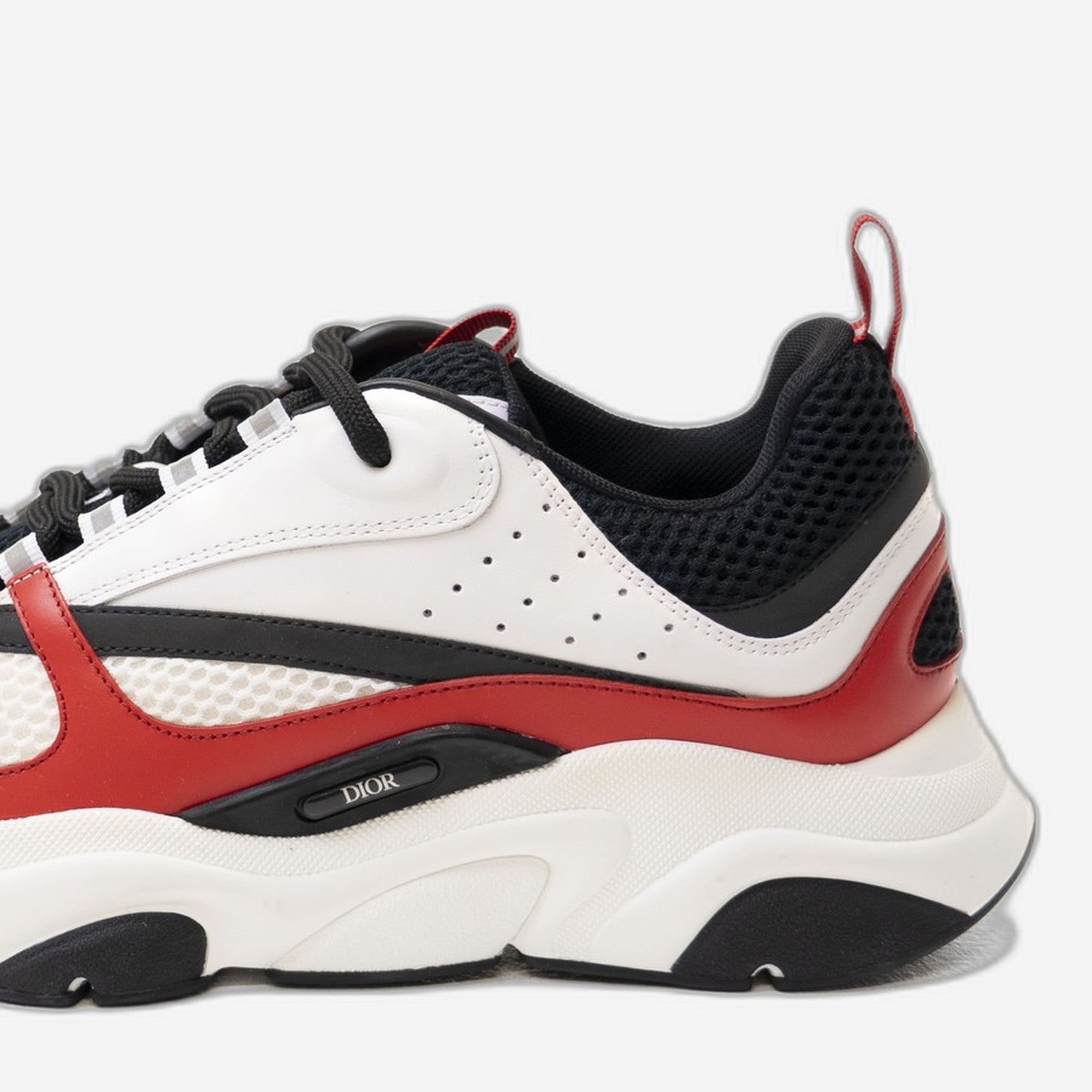 Dior B22 White Black Red – Heel