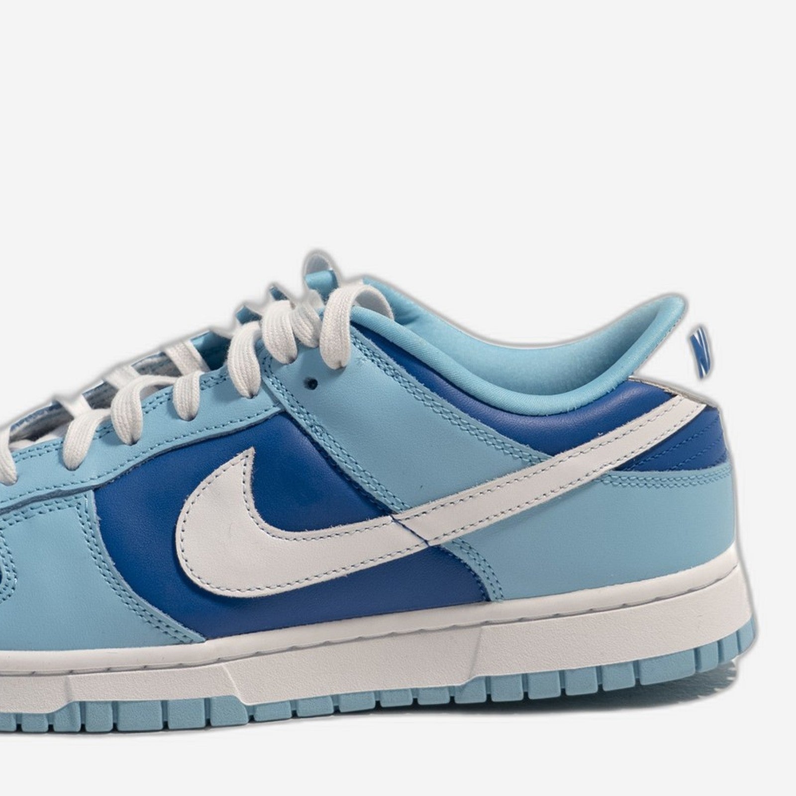 Nike Dunk Low Retro Argon Blue Flash white – Heel