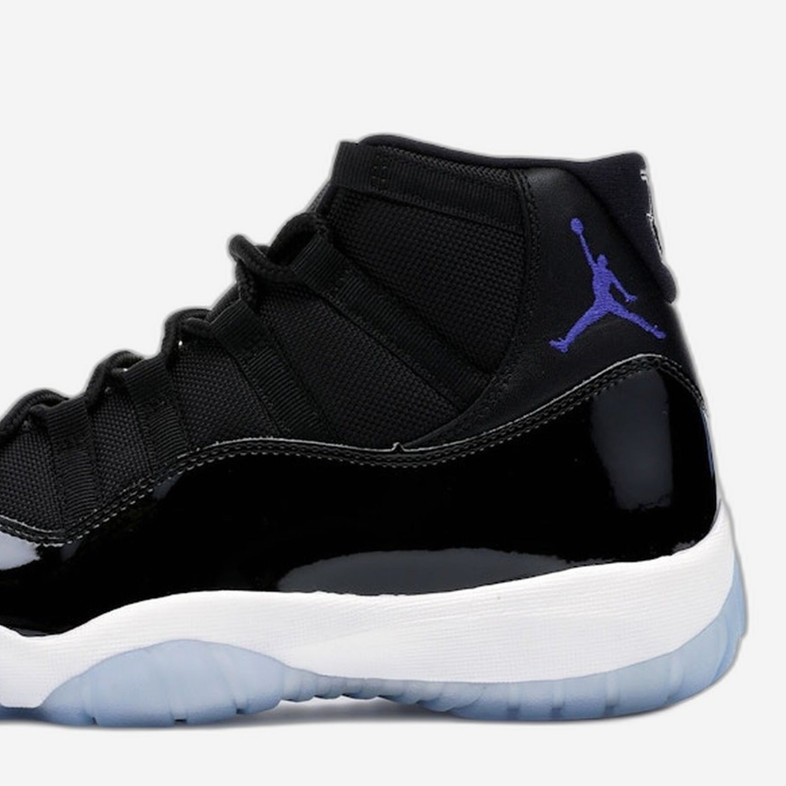 Nike Air Jordan Retro 11 Space Jam Black/Concord White – Heel