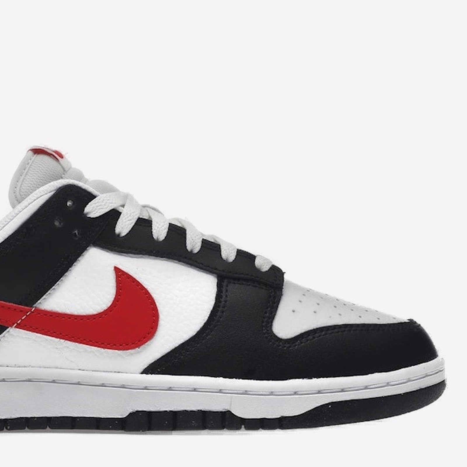 Nike Dunk Low Retro Red Swoosh Panda – Heel